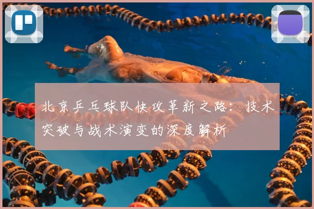 北京乒乓球队快攻革新之路:技术突破与战术演变的深度解析