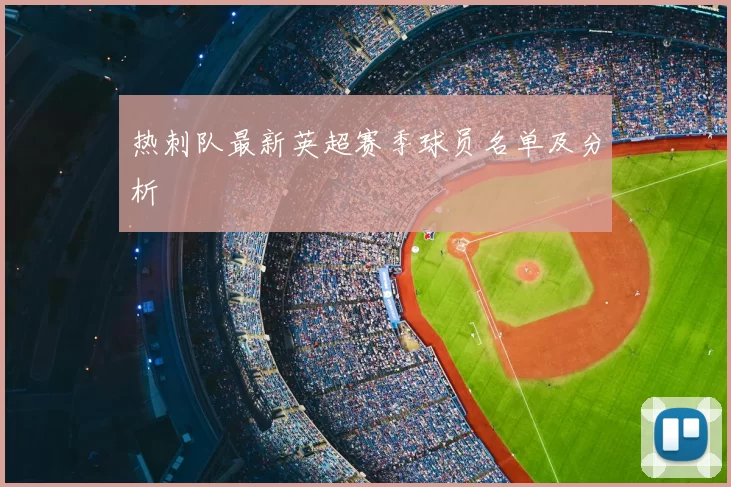 热刺队最新英超赛季球员名单及分析